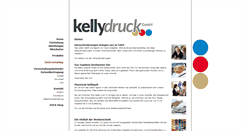 Desktop Screenshot of kelly-druck.de